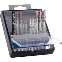 Bosch Pro 10 Piece Jigsaw Blade Set for Hardwood and Laminate Bosch Pro 10 Piece Jigsaw Blade Set for Hardwood and Laminate