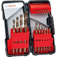 Bosch 18 Piece HSS-Co Drill Bit Set Bosch 18 Piece HSS-Co Drill Bit Set