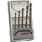 Bosch 5 Piece Concrete Drill Bit Set 