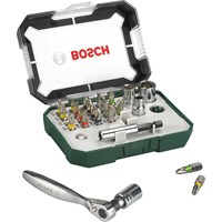 Bosch 26 Piece Screwdriver Bit and Ratchet Set Bosch 26 Piece Screwdriver Bit and Ratchet Set