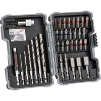 Bosch 35 Piece Drill and Screwdriver Bit Set for Wood Bosch 35 Piece Drill and Screwdriver Bit Set for Wood