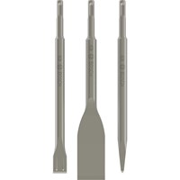 Bosch 3 Piece SDS Plus Chisel Set Bosch 3 Piece SDS Plus Chisel Set