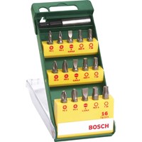 Bosch 16 Piece Mixed Screwdriver Bit Set Bosch 16 Piece Mixed Screwdriver Bit Set