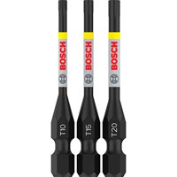 Bosch Pro Impact Torsion Torx Screwdriver Bits T10 - T20 Bosch Pro Impact Torsion Torx Screwdriver Bits T10 - T20