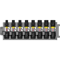 Bosch 8 Piece Impact Control Torx Screwdriver Bit Set Bosch 8 Piece Impact Control Torx Screwdriver Bit Set