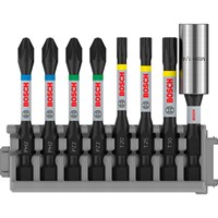 Bosch 8 Piece Impact Control Screwdriver Bit Set Bosch 8 Piece Impact Control Screwdriver Bit Set
