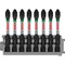 Bosch PRO 8 Piece Impact Control Pozi PZ2 Screwdriver Bit Set 