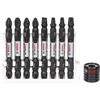 Bosch 9 Piece Impact Screwdriver Bit Set and Magnetic Sleeve Bosch 9 Piece Impact Screwdriver Bit Set and Magnetic Sleeve