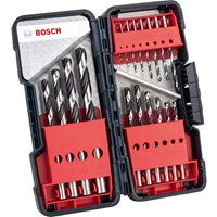 Bosch 18 Piece PointTeq HSS Drill Bit Set Bosch 18 Piece PointTeq HSS Drill Bit Set