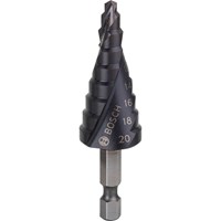 Bosch Hex Shank HSS-AlTiN Step Drill Bit