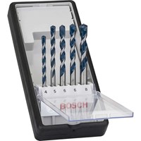 Bosch 5 Piece Blue Granite Masonry Drill Bit Set