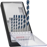 Bosch 7 Piece Blue Granite Masonry Drill Bit Set