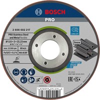 Bosch WA46 BF Semi Flex Metal Grinding Disc  Bosch WA46 BF Semi Flex Metal Grinding Disc
