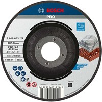 Bosch Standard Depressed Centre Stone Cutting Disc  Bosch Standard Depressed Centre Stone Cutting Disc