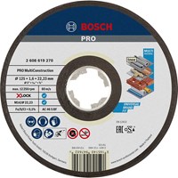 Bosch X Lock MultiConstruction Multi Material Cutting Disc  Bosch X Lock MultiConstruction Multi Material Cutting Disc