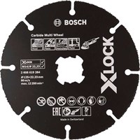 Bosch X Lock Carbide Multi Cutting Disc  Bosch X Lock Carbide Multi Cutting Disc