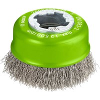Bosch X Lock Crimped Stainless Steel Wire Cup Brush  Bosch X Lock Crimped Stainless Steel Wire Cup Brush