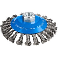 Bosch 0.5mm Knotted Conical Steel Wire Wheel Brush Bosch 0.5mm Knotted Conical Steel Wire Wheel Brush