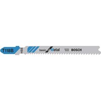 Bosch T118 B Metal Cutting Jigsaw Blades Bosch T118 B Metal Cutting Jigsaw Blades