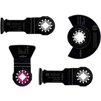 Bosch 4 Piece Starlock Oscillating Multi Tool Flooring Blade Set  Bosch 4 Piece Starlock Oscillating Multi Tool Flooring Blade Set