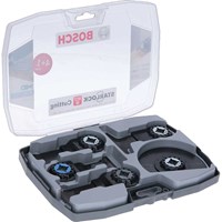 Bosch 5 Piece Universal Starlock Oscillating Multi Tool Cutting Blade Set Bosch 5 Piece Universal Starlock Oscillating Multi Tool Cutting Blade Set