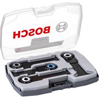 Bosch 4 Piece Universal Starlock Max Oscillating Multi Tool Cutting Blade Set Bosch 4 Piece Universal Starlock Max Oscillating Multi Tool Cutting Blade Set