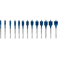 Bosch Expert 13 Piece Self Cut Speed Flat Spade Drill Bit Set