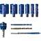 Bosch Expert 10 Piece Power Change Construction Material Hole Saw Set  Bosch Expert 10 Piece Power Change Construction Material Hole Saw Set