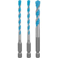Bosch Expert 3 Piece Expert HEX-9 Multi Construction Drill Bit Set