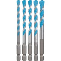 Bosch Expert 5 Piece HEX-9 Multi Construction Drill Bit Set Bosch Expert 5 Piece HEX-9 Multi Construction Drill Bit Set