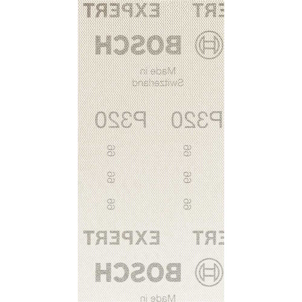 Bosch Professional Bosch Expert M480 93Mm X 186Mm Net Abrasive Sanding Sheets 93Mm X 186Mm Pack Of 50 320G