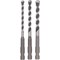 Bosch UNEO 3 Piece SDS Quick Multi Purpose Drill Bit Set  Bosch UNEO 3 Piece SDS Quick Multi Purpose Drill Bit Set