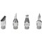 Dremel 4 Piece Pyrography Tip Set for Versatip Gas Torch 