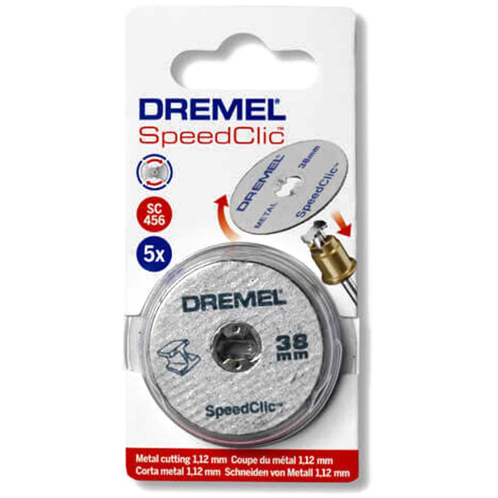 Dremel Sc456 Ez Speedclic 38Mm Metal Cutting Wheels Size 35.000