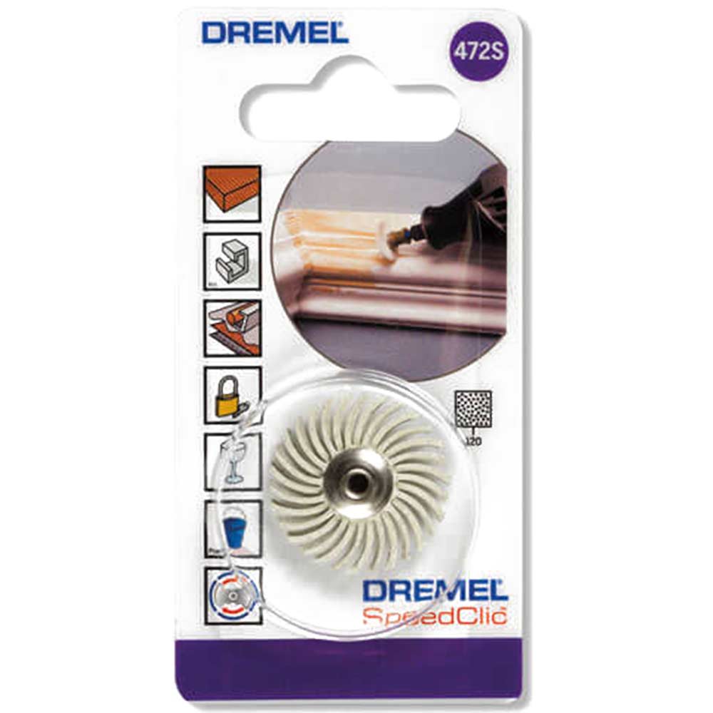 Dremel Ez Speedclic Detail Abrasive Brush Size 15.000
