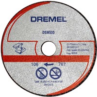 Dremel DSM510 Metal Cutting Wheel for DSM20 Dremel DSM510 Metal Cutting Wheel for DSM20