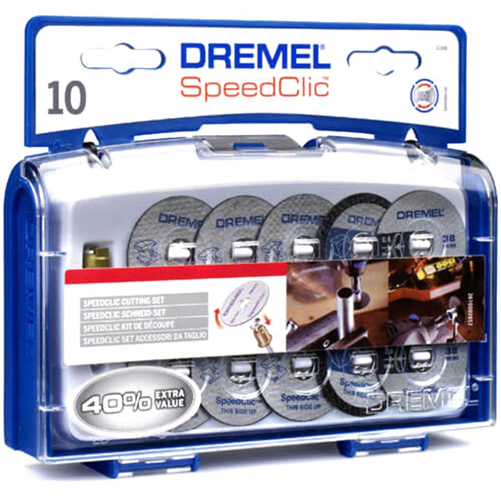 Dremel Ez Speedclic Piece Cutting Disc Set Size 11