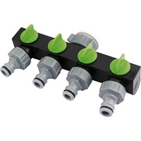 Draper 4 Way Hose Pipe Tap Connector