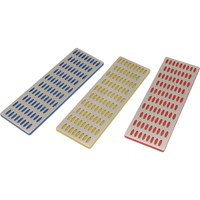 Draper 3 Piece Diamond Whetstone Sharpening Set Draper 3 Piece Diamond Whetstone Sharpening Set