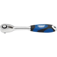 Draper 1/4" Drive 72 Tooth Reversible Soft Grip Ratchet