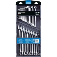 Draper 25 Piece Hi Torq Combination Spanner Set Metric Draper 25 Piece Hi Torq Combination Spanner Set Metric