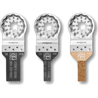 Fein 3 Piece Starlock Oscillating Multi Tool Mini Combo Set  Fein 3 Piece Starlock Oscillating Multi Tool Mini Combo Set