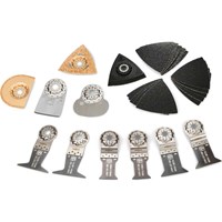 Fein 26 Piece Starlock Oscillating Multi Tool Blade and Sanding Sheet Set  Fein 26 Piece Starlock Oscillating Multi Tool Blade and Sanding Sheet Set