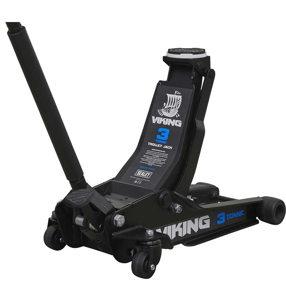 Sealey Viking Low Entry Trolley Jack With Rocket Lift Large