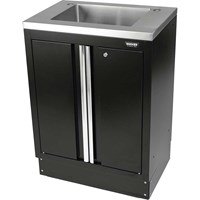 Bunker Modular 2 Door Floor Cabinet and Sink Bunker Modular 2 Door Floor Cabinet and Sink