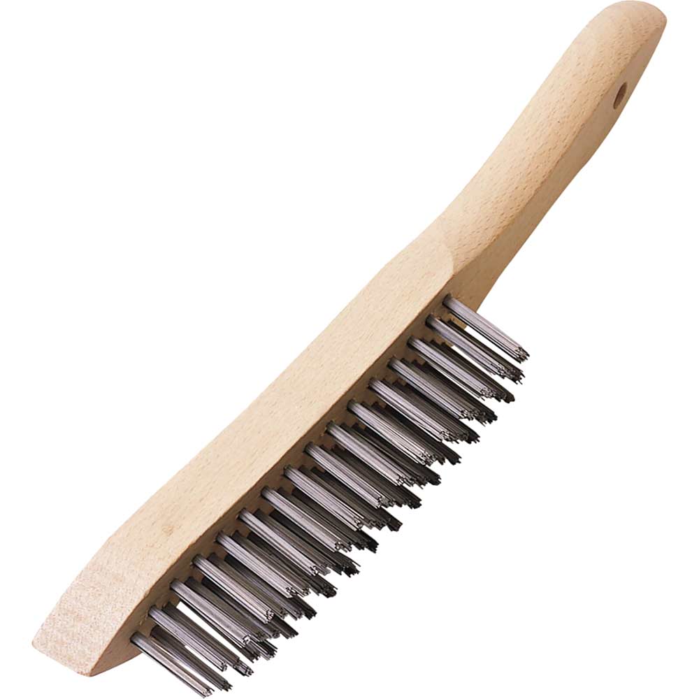 Draper Heavy Duty Wire Scratch Brush Rows Size 4