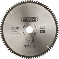 Draper TCT Triple Chip Grind Circular Saw Blade