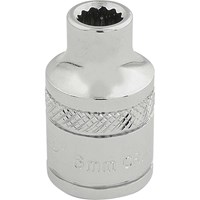 Draper 3/8" Drive Polished Finish Hi Torq Bi Hexagon Socket Metric Draper 3/8" Drive Polished Finish Hi Torq Bi Hexagon Socket Metric