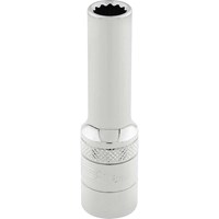 Draper 3/8" Drive Polished Finish Hi-Torq Deep Bi Hexagon Socket Metric