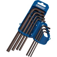 Draper 7 Piece Hexagon Allen Key Set Imperial